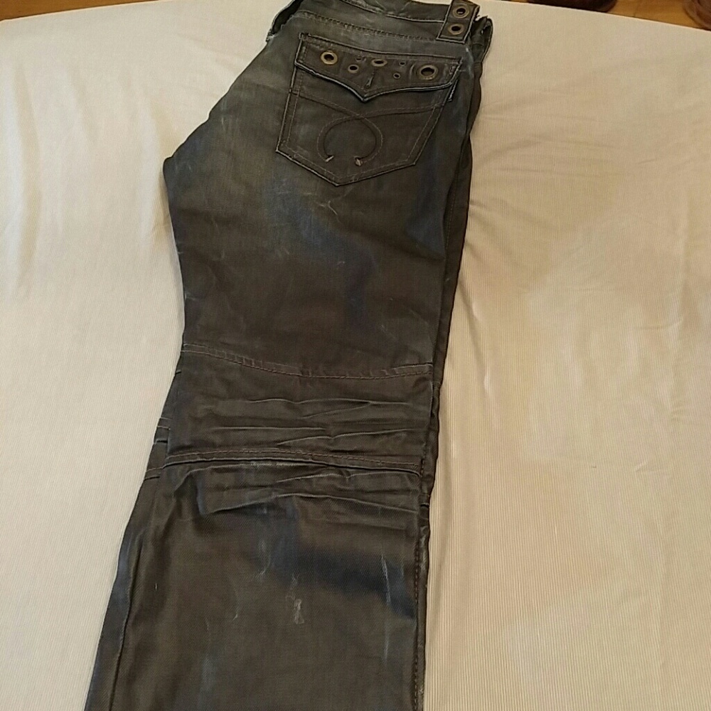 European designer denim dark blue